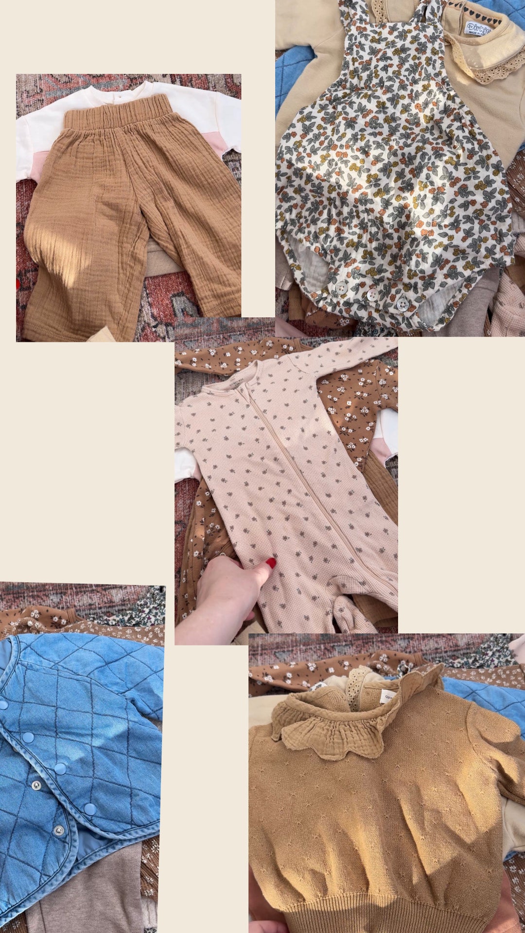 6-12M Neutral Girl Curated Capsule