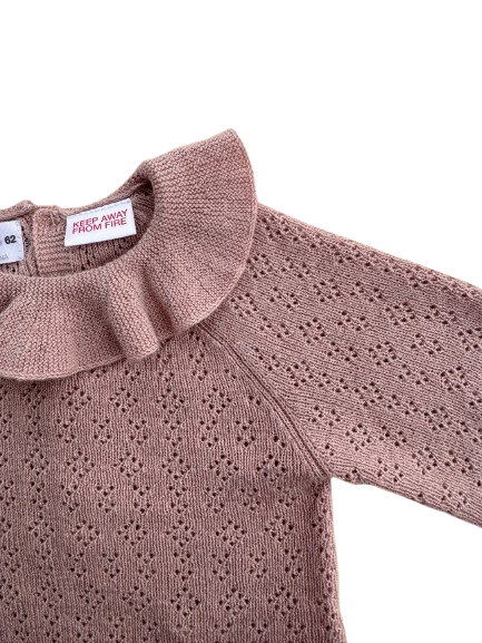 Zara Knit Onesie - 1-3M