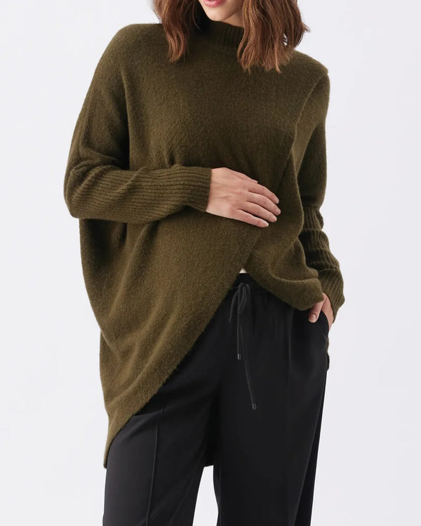Ripe Maternity Hallie Crossover Knit