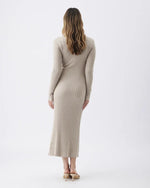 Load image into Gallery viewer, Ripe – Eden Knit Nursing Dress - Stone

