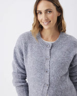 Load image into Gallery viewer, Ripe Maternity Ariana Knit Cardigan – Ash Blue
