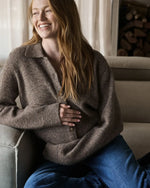 Load image into Gallery viewer, Ripe Brodie Cardigan – Truffle
