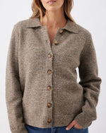 Load image into Gallery viewer, Ripe Brodie Cardigan – Truffle
