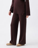 Load image into Gallery viewer, Ripe Dallas Rib Knit Pant – Cocoa
