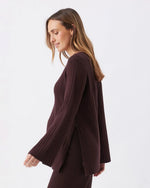Load image into Gallery viewer, Ripe Dallas Rib Knit Nursing Top – Cocoa

