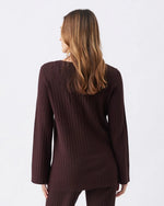 Load image into Gallery viewer, Ripe Dallas Rib Knit Nursing Top – Cocoa
