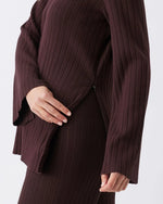 Load image into Gallery viewer, Ripe Dallas Rib Knit Nursing Top – Cocoa
