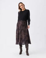 Load image into Gallery viewer, Ripe - Maia Nursing Dress Black / Mocha
