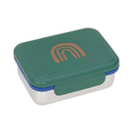 Load image into Gallery viewer, LÄSSIG Little Gang Stainless Steel Lunchbox – Rainbow Green
