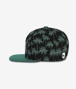 Load image into Gallery viewer, Midnight Palms Snapback - Black
