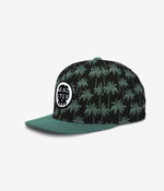 Load image into Gallery viewer, Midnight Palms Snapback - Black
