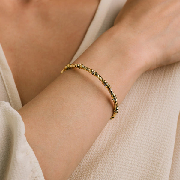 Mini Solana Flex Bangle - Gold