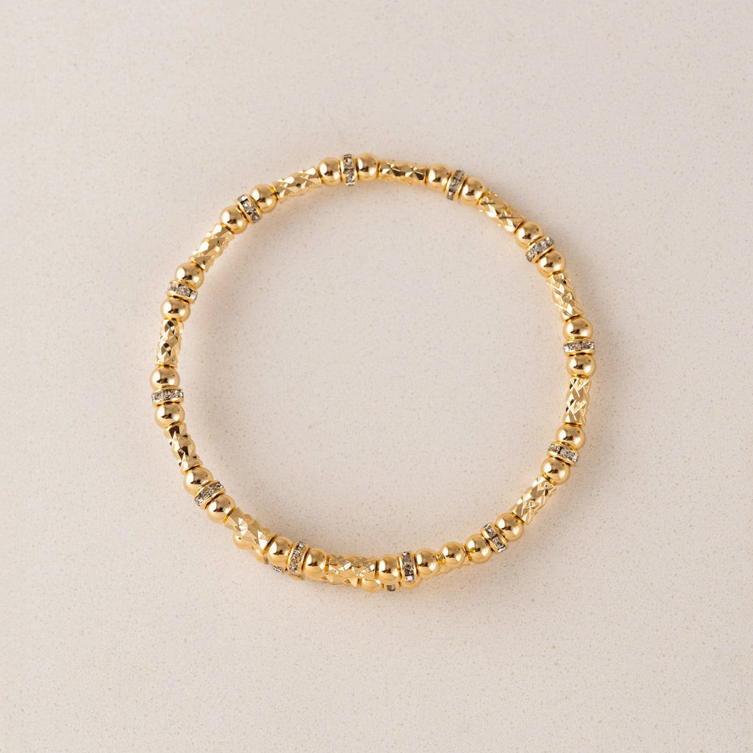 Mini Solana Flex Bangle - Gold