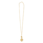 Load image into Gallery viewer, Gold Filled Athena Medallion Necklace
