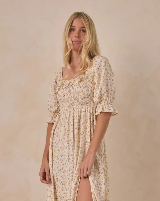 Women's Birdie Dress Lemon Meadow - S
