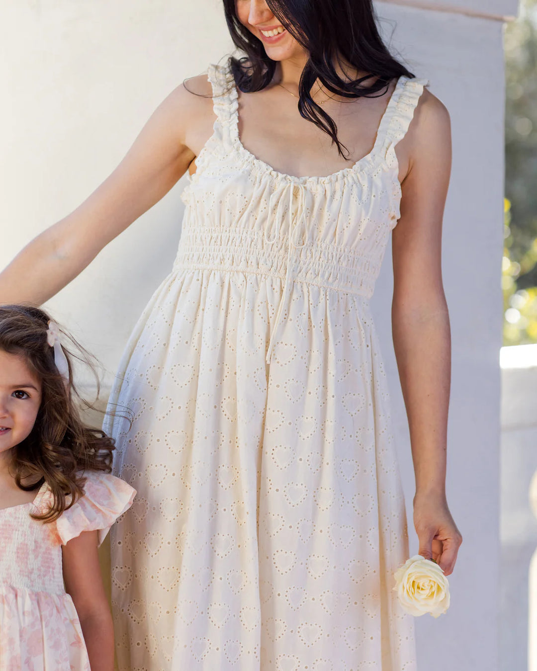 Women's Jane Dress Heart Eyelet - S