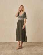 Load image into Gallery viewer, Adele Dress - Pine - XL
