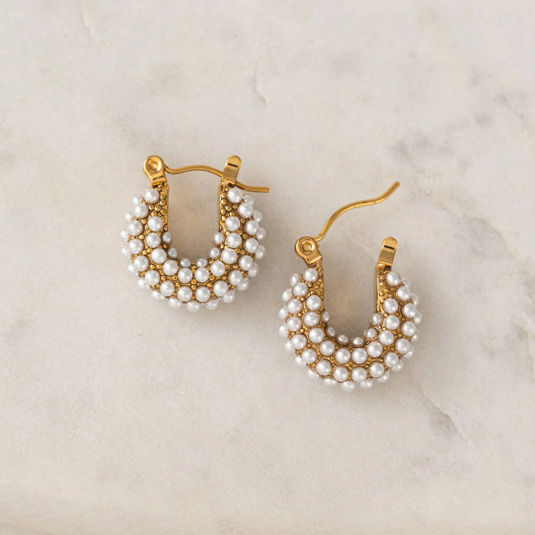 Perla Earrings - Gold