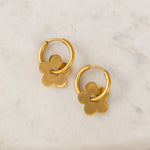 Load image into Gallery viewer, Petal Earrings - Gold
