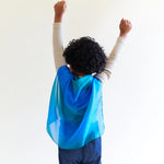 Load image into Gallery viewer, Sarah's Silks Mini Ocean Playsilk
