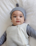 Load image into Gallery viewer, Quincy Mae  Jersey Sleep Bag - Cloud Stripe
