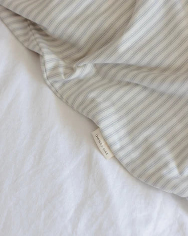 Quincy Mae  Jersey Sleep Bag - Cloud Stripe