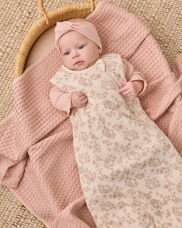 Quincy Mae  Jersey Sleep Bag - Floral Vine