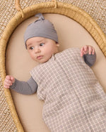 Load image into Gallery viewer, Quincy Mae Sleep Bag - Blue Gingham
