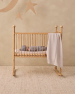 Load image into Gallery viewer, Quincy Mae Woven Swaddle - Blue Gingham
