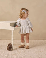 Load image into Gallery viewer, Quincy Mae Bow Clip, Set Of 3 – Cloud, Blue Gingham + Dusty Rose
