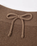 Load image into Gallery viewer, Quincy Mae - Footed Knit Pants – Cocoa
