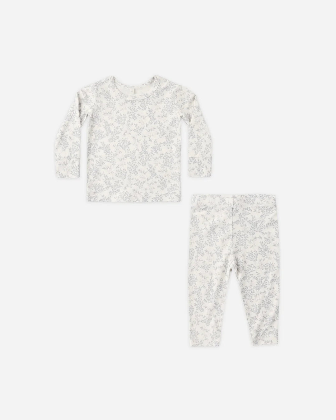 Quincy Mae Bamboo Pajama Set – Cloud Floral