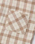 Load image into Gallery viewer, Quincy Mae Woven Boxy Top – Rustic Plaid
