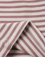 Load image into Gallery viewer, Quincy Mae Ruffle Cozy Set - Mulberry Stripe
