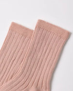 Load image into Gallery viewer, Quincy Mae Socks Set - Natural, Dusty Rose
