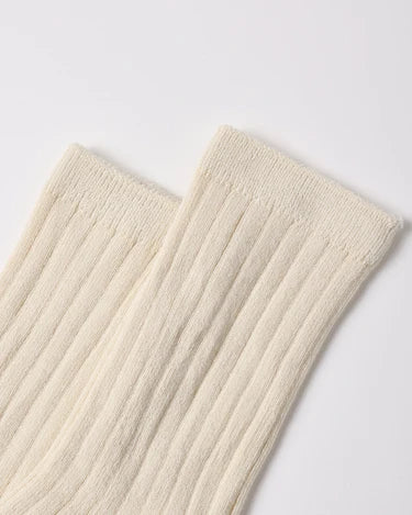 Quincy Mae Socks Set - Natural, Dusty Rose
