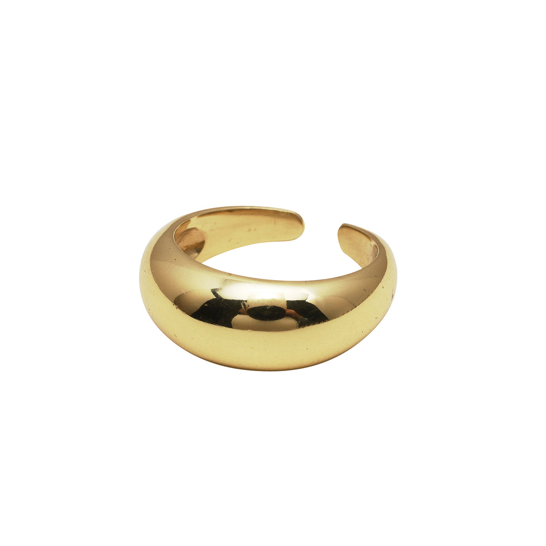 Dome | Gold Adjustable Band