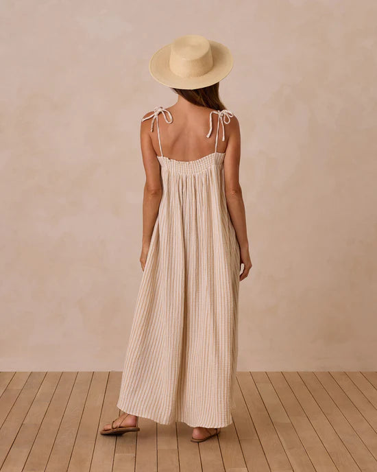 Malea Dress - Marigold Stripe
