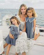 Load image into Gallery viewer, Women's Lexi Dress Ocean Toile
