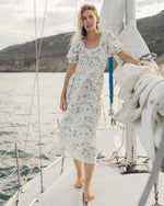Load image into Gallery viewer, Women's Lexi Dress Ocean Toile
