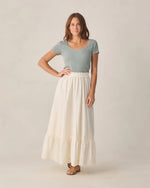 Load image into Gallery viewer, Women's Rose Maxi Skirt Ivory - S
