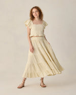 Load image into Gallery viewer, Women's Zayla Top Citron Stripe
