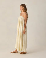 Load image into Gallery viewer, Women's Malea Dress Citron Stripe - S
