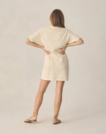 Load image into Gallery viewer, Women's Crochet Cover Up Natural - S
