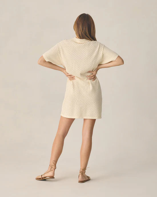 Women's Crochet Cover Up Natural - S