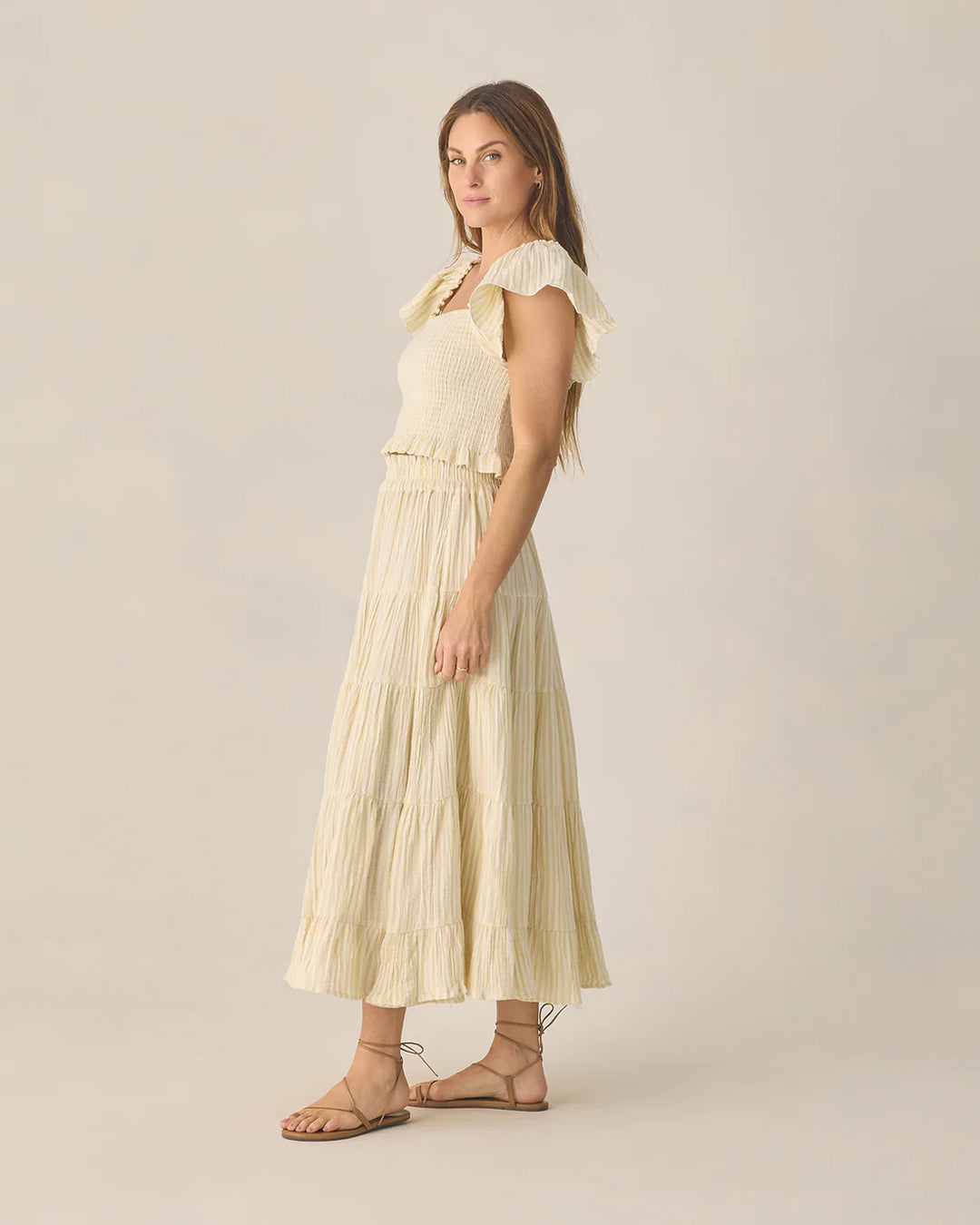Women's Zayla Top Citron Stripe