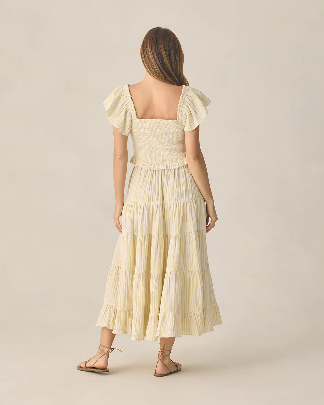 Women's Zayla Top Citron Stripe
