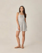 Load image into Gallery viewer, Primrose Mini Dress Light Blue Plaid
