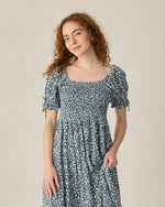 Load image into Gallery viewer, Women's Dallas Dress Navy Floral - S
