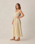 Load image into Gallery viewer, Women's Ivy Dress Lemon Ditsy Flower - S
